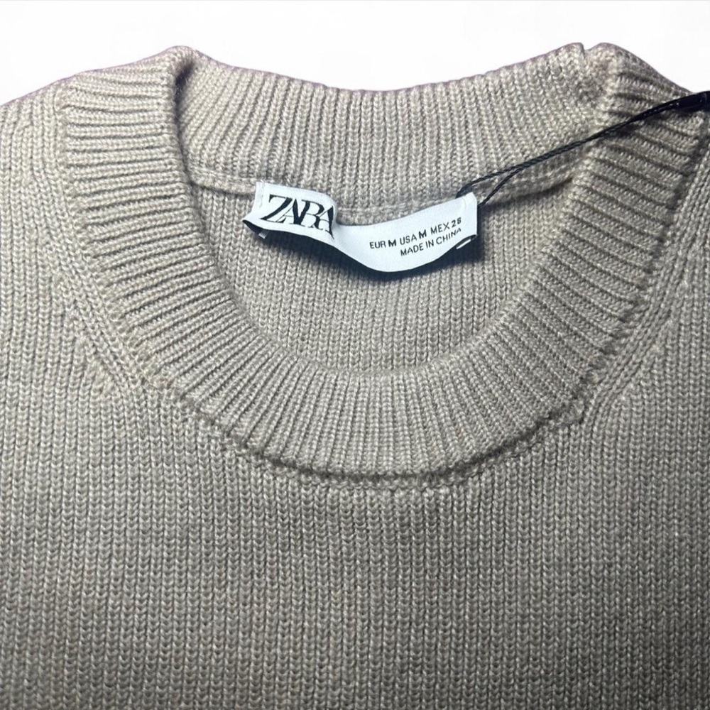 Zara Ribbed Knit Top - Picture 3 of 7